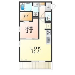 WISTERIA PLACE SOUTHの物件間取画像